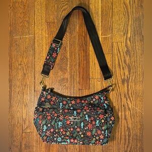 Disney x Jujube HoboBe Diaper Bag, Floral Pattern, Adjustable Strap, Pockets 🌸